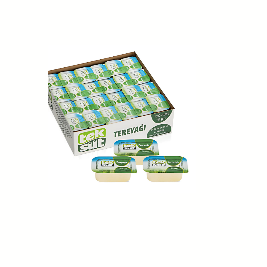 Teksüt Tereyağı 10 Gr 200 Adet